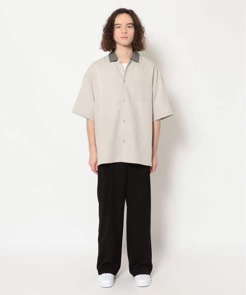 CLUB PARK(クラブパーク)の「【web限定】T/Rレギュラーカラーシャツ(シャツ/ブラウス・メンズ・ライトグレー/ブラック/ベージュ/サックスブルー/グリーン・LARGE/MEDIUM/X-LARGE)」の7枚目の写真