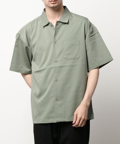 CLUB PARK(クラブパーク)の「【web限定】T/Rレギュラーカラーシャツ(シャツ/ブラウス・メンズ・ライトグレー/ブラック/ベージュ/サックスブルー/グリーン・LARGE/MEDIUM/X-LARGE)」の18枚目の写真