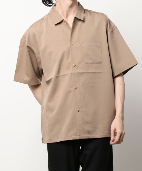 CLUB PARK(クラブパーク)の「【web限定】T/Rレギュラーカラーシャツ(シャツ/ブラウス・メンズ・ライトグレー/ブラック/ベージュ/サックスブルー/グリーン・LARGE/MEDIUM/X-LARGE)」の17枚目の写真