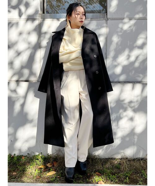 EVRIS（エヴリス）の「ルーズタックテーパードパンツ（その他パンツ・レディース・パープル/アイボリー/ブルー・SMALL/MEDIUM）」の11枚目の写真