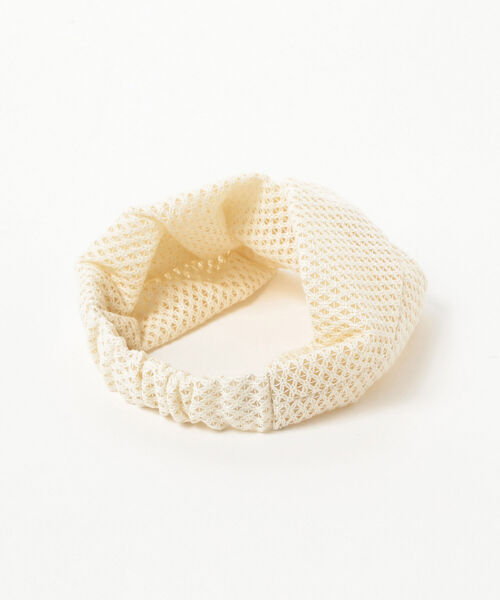 B:MING by BEAMS（ビーミングバイビームス）の「CONTROL FREAK / クロシェ ヘアバンド（ヘアバンド・レディース・ブラック/ホワイト系その他5・ONE SIZE）」の3枚目の写真