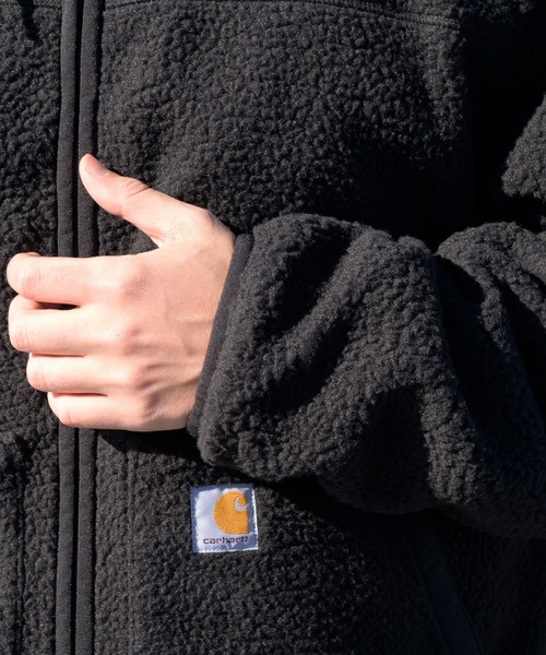 値下げ❗️新品同様、雰囲気最高❗️カーハート　リッジコート　黒 フリース裏地 Carhartt（カーハート）の「Carhartt フリースリバーシブルジャケット