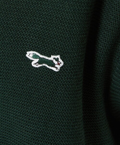 FREAK'S STORE（フリークスストア）の「TOWN CRAFT × FREAK'S STORE/タウンクラフト theFOXベスト/ザ フォックスニットベスト（ベスト・レディース・ブラック/レッド/オフホワイト/グリーン・ﾌﾘ-）」の15枚目の写真