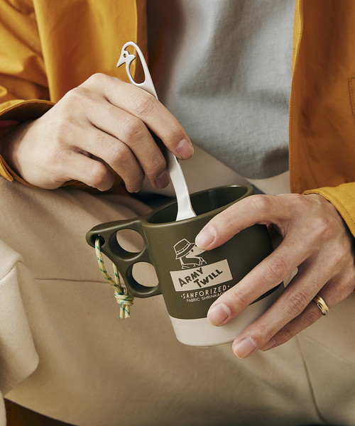 CHUMS（チャムス）の「【CHUMS × ARMY TWILL / チャムス×アーミーツイル】カトラリーケース（食器・メンズ・カーキ・FREE）」の19枚目の写真