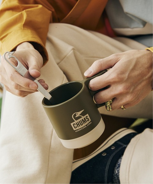 CHUMS（チャムス）の「【CHUMS × ARMY TWILL / チャムス×アーミーツイル】カトラリーケース（食器・メンズ・カーキ・FREE）」の4枚目の写真