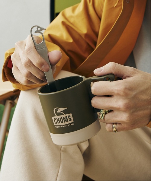 CHUMS（チャムス）の「【CHUMS × ARMY TWILL / チャムス×アーミーツイル】カトラリーケース（食器・メンズ・カーキ・FREE）」の6枚目の写真