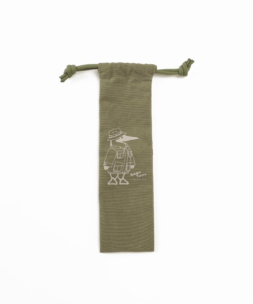 CHUMS（チャムス）の「【CHUMS × ARMY TWILL / チャムス×アーミーツイル】カトラリーケース（食器・メンズ・カーキ・FREE）」の7枚目の写真