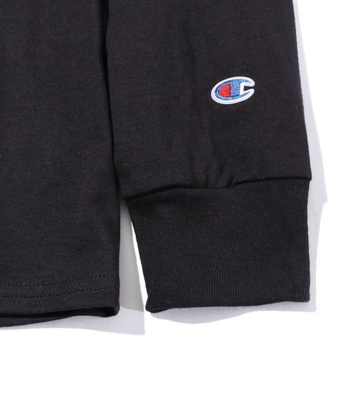 「ChampionAuthenticT-SHIRTS」レディースチャンピオンスーパーオーバーサイズコットンL/STシャツ