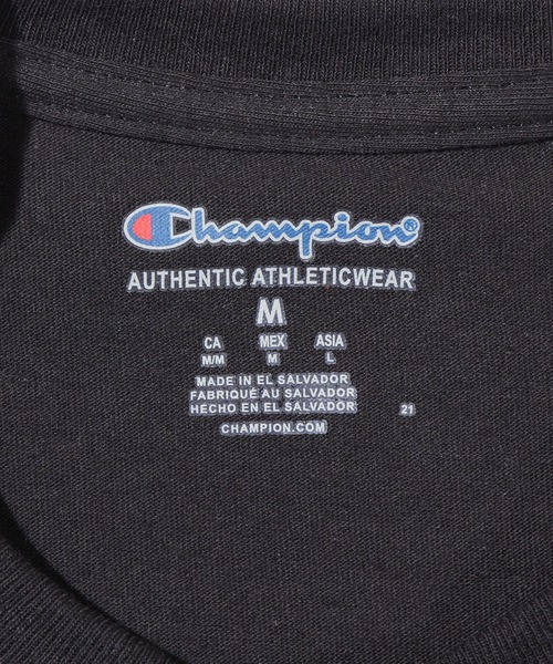 「ChampionAuthenticT-SHIRTS」レディースチャンピオンスーパーオーバーサイズコットンL/STシャツ
