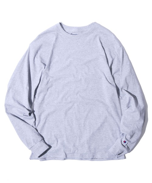 「ChampionAuthenticT-SHIRTS」レディースチャンピオンスーパーオーバーサイズコットンL/STシャツ