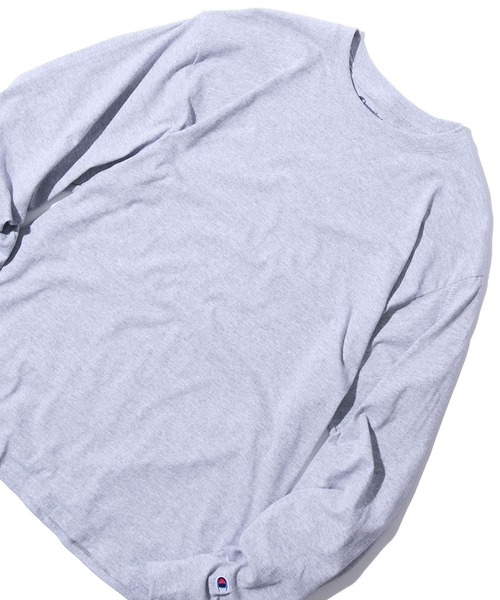 「ChampionAuthenticT-SHIRTS」レディースチャンピオンスーパーオーバーサイズコットンL/STシャツ