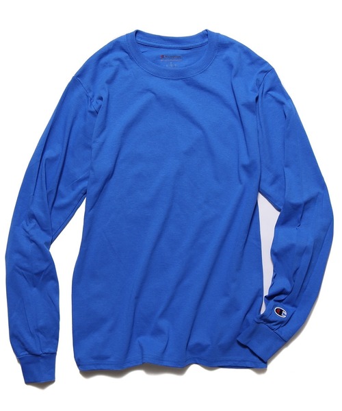 「ChampionAuthenticT-SHIRTS」レディースチャンピオンスーパーオーバーサイズコットンL/STシャツ