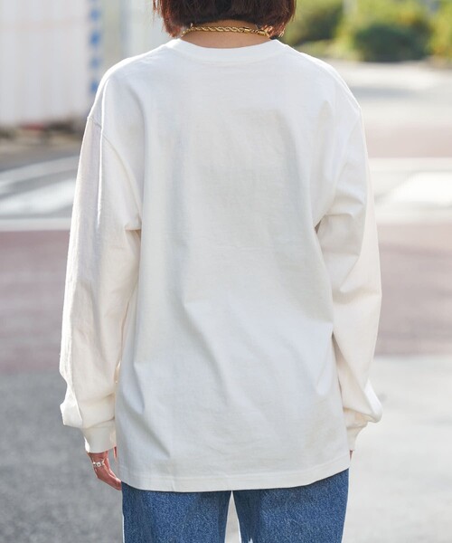 Firsthand(ファーストハンド)の「Firsthand/ファーストハンド USAコットン アニマル ロングスリーブTシャツ(Tシャツ/カットソー・レディース・ブラウン/オフホワイト/その他/ブラック・ONE SIZE)」の21枚目の写真