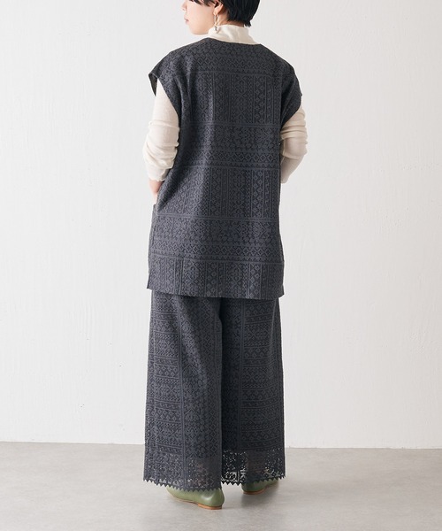 BEARDSLEY（ビアズリー）の「レースプルオーバーベスト（シャツ