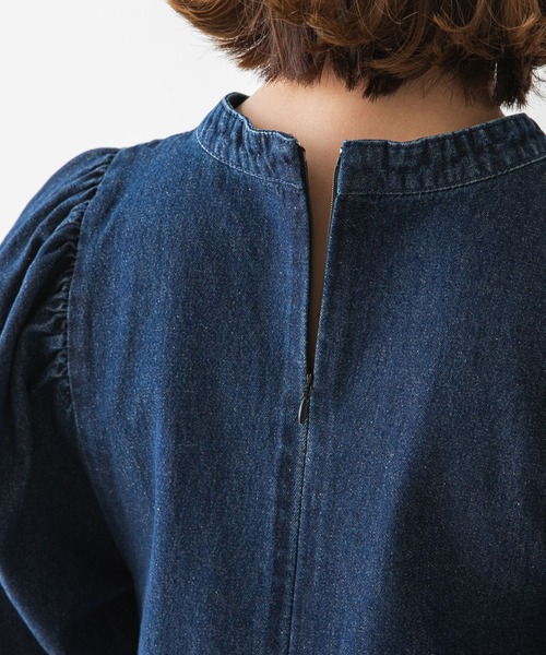 rectangle（レクタングル）の「マーメイドデニムワンピース（ワンピース・レディース・ブラック/ネイビー・FREE）」の15枚目の写真