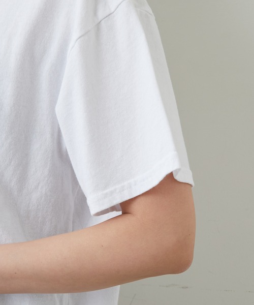 CALUX（キャラクス）の「【CALUX】プリントTシャツ/AMERICAN EAGLE（Tシャツ/カットソー・レディース・ホワイト・FREE）」の3枚目の写真