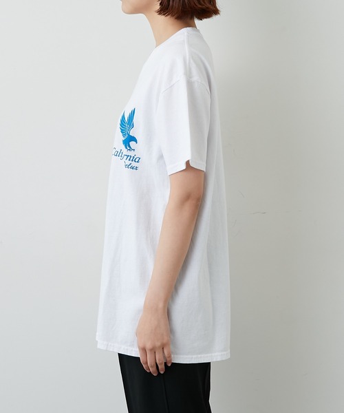 CALUX（キャラクス）の「【CALUX】プリントTシャツ/AMERICAN EAGLE（Tシャツ/カットソー・レディース・ホワイト・FREE）」の14枚目の写真