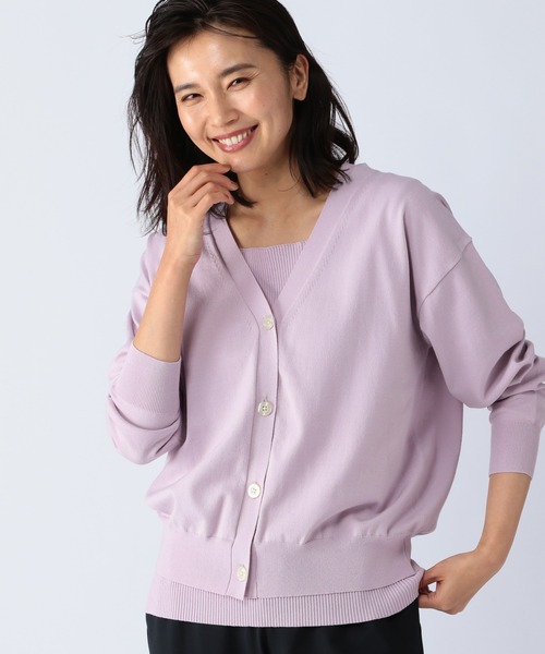 BARNYARDSTORM(バンヤードストーム)の「BARNYARDSTORM / シルク混アンサンブル(アンサンブル・レディース・グリーン/ラベンダー/イエロー・0/1)」の17枚目の写真