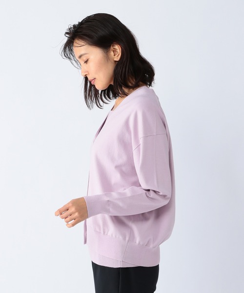 BARNYARDSTORM(バンヤードストーム)の「BARNYARDSTORM / シルク混アンサンブル(アンサンブル・レディース・グリーン/ラベンダー/イエロー・0/1)」の11枚目の写真