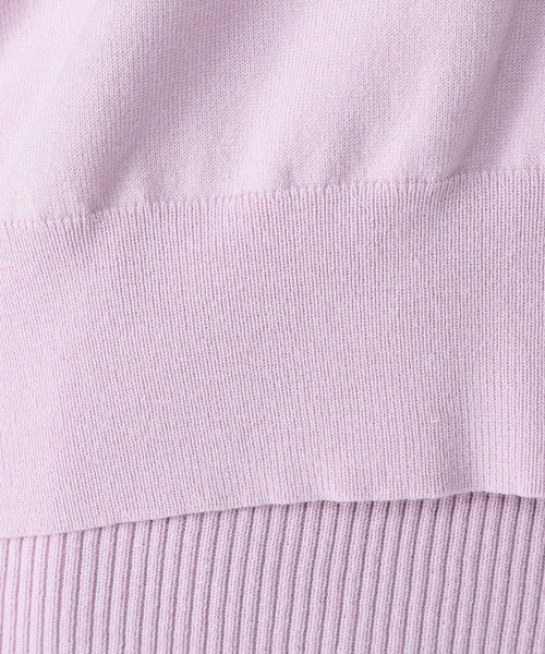 BARNYARDSTORM(バンヤードストーム)の「BARNYARDSTORM / シルク混アンサンブル(アンサンブル・レディース・グリーン/ラベンダー/イエロー・0/1)」の8枚目の写真