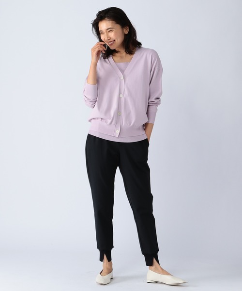 BARNYARDSTORM(バンヤードストーム)の「BARNYARDSTORM / シルク混アンサンブル(アンサンブル・レディース・グリーン/ラベンダー/イエロー・0/1)」の6枚目の写真