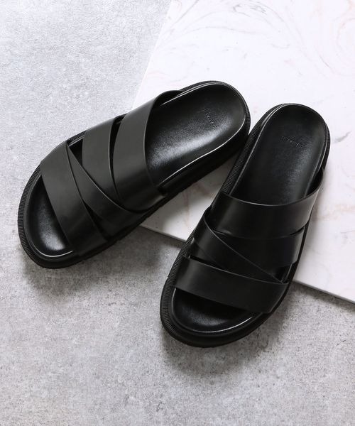 JEANASIS（ジーナシス）の「アソートスライドフラットサンダル/274313（サンダル・レディース・グレー/ブラック・MEDIUM/LARGE）」の19枚目の写真