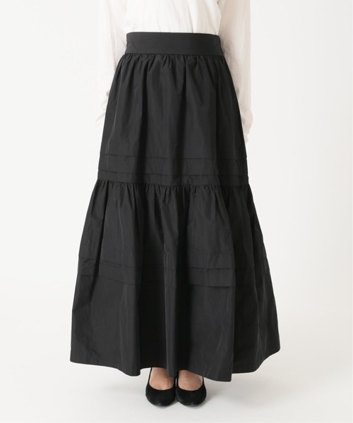 JOURNAL STANDARD（ジャーナルスタンダード）の「《追加》メモリータックティアードスカート◆2（スカート・レディース・ブラック・38/36）」の5枚目の写真