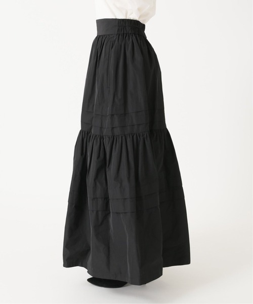 JOURNAL STANDARD（ジャーナルスタンダード）の「《追加》メモリータックティアードスカート◆2（スカート・レディース・ブラック・38/36）」の6枚目の写真