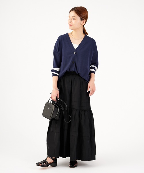 JOURNAL STANDARD（ジャーナルスタンダード）の「《追加》メモリータックティアードスカート◆2（スカート・レディース・ブラック・38/36）」の15枚目の写真