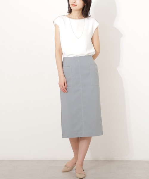 ポケットディテールストレートスカート（スカート）｜NATURAL BEAUTY
