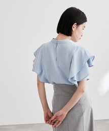 【一部直営店舗・WEB限定】フレアスリーブブラウス