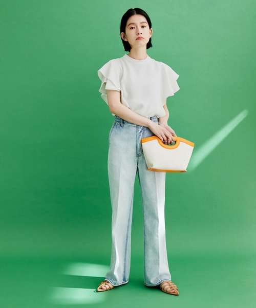 【一部直営店舗・WEB限定】フレアスリーブブラウス