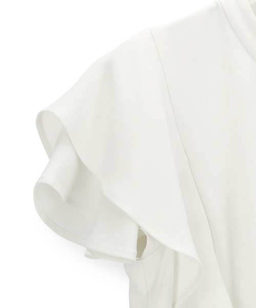 ADAM ET ROPE'(アダムエロペ)の「【一部直営店舗・WEB限定】フレアスリーブブラウス(シャツ/ブラウス・レディース・ブラック/ベージュ/オフホワイト/サックスブルー・FREE)」の17枚目の写真