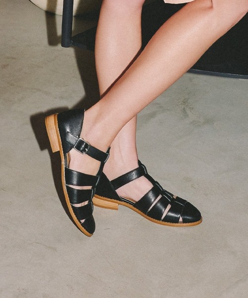 NICAL（ニカル）の「【本革】【NICAL】グルカサンダル/24105（サンダル・レディース・グレー/ブラウン/ブラック・38/41/40/39/36/37/35）」の7枚目の写真