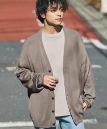 MONO-MART | リネンタッチボリュームニットルーズサマーカーディガン 2022 Spring Summer(カーディガン/ボレロ)