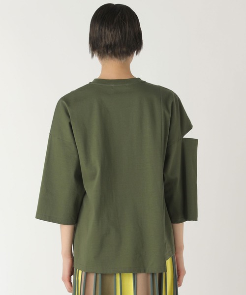 新品タグ付き✨zucca ズッカ スラッシュスウェット コットン ZUCCa（ズッカ）の「スラッシュジャージィー（Tシャツ