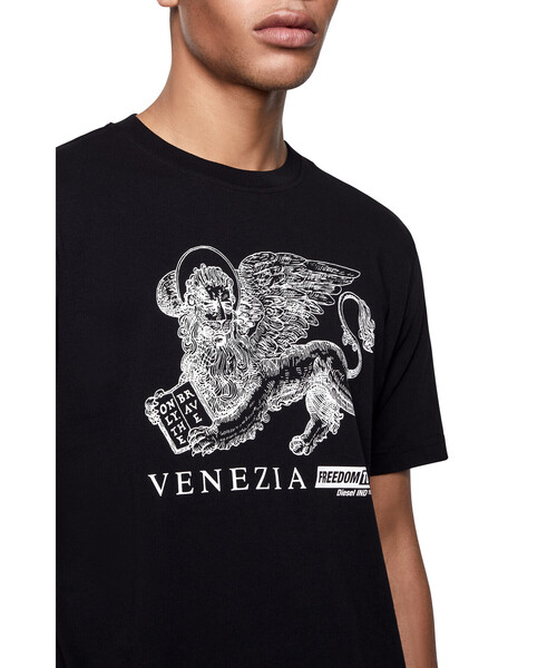 DIESEL(ディーゼル)の「メンズ Tシャツ クルーネック(Tシャツ/カットソー・メンズ・ブラック/ホワイト・LARGE/X-SMALL/MEDIUM/X-LARGE/XX-LARGE/SMALL/XXX-LARGE)」の16枚目の写真