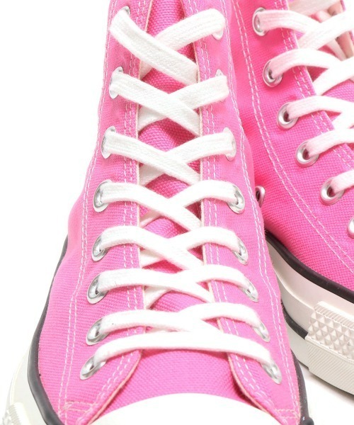 CONVERSE（コンバース）の「CONVERSE CANVAS ALL STAR J HI / キャンバス オールスター J HI（スニーカー・メンズ・ピンク・24.0cm/26.5cm/27.5cm/22.5cm/23.5cm/28.0cm/29.0cm/27.0cm/23.0cm/30.0cm/25.0cm/25.5cm/24.5cm/26.0cm）」の8枚目の写真