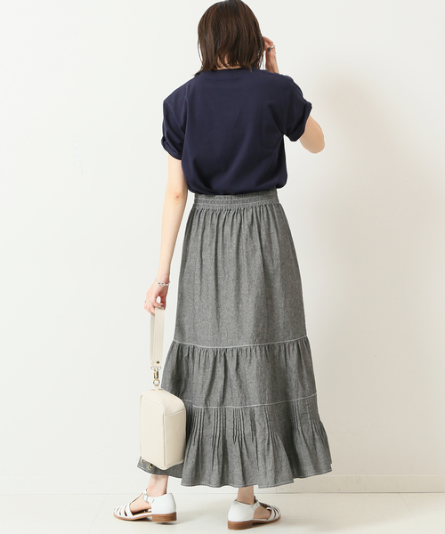 SLOBE IENA アイラインジャンパースカート 2024SS 美品 F SLOBE IENA ワンピース 「WEB限定/追加」アイラインジャンパー