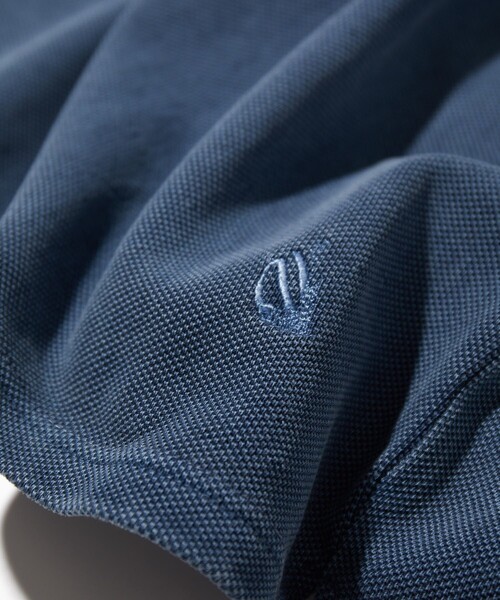 NAUTICA(ノーティカ)の「NAUTICA/ノーティカ Pigment Dyed “TOO HEAVY” S/S Polo Shirt(ポロシャツ・メンズ・ベージュ/ネイビー/チャコールグレー・X-LARGE/XX-LARGE/MEDIUM/LARGE)」の4枚目の写真