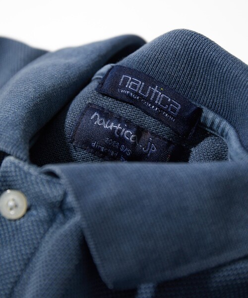 NAUTICA(ノーティカ)の「NAUTICA/ノーティカ Pigment Dyed “TOO HEAVY” S/S Polo Shirt(ポロシャツ・メンズ・ベージュ/ネイビー/チャコールグレー・X-LARGE/XX-LARGE/MEDIUM/LARGE)」の8枚目の写真