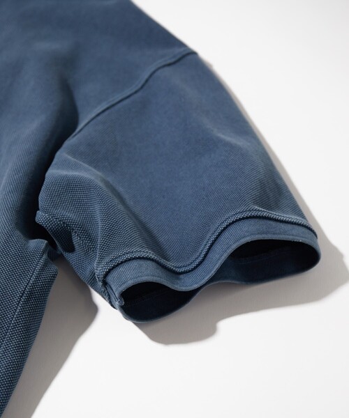 NAUTICA(ノーティカ)の「NAUTICA/ノーティカ Pigment Dyed “TOO HEAVY” S/S Polo Shirt(ポロシャツ・メンズ・ベージュ/ネイビー/チャコールグレー・X-LARGE/XX-LARGE/MEDIUM/LARGE)」の10枚目の写真