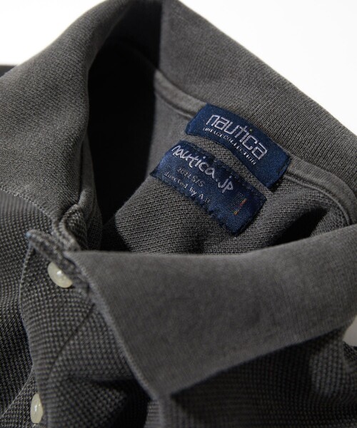 NAUTICA(ノーティカ)の「NAUTICA/ノーティカ Pigment Dyed “TOO HEAVY” S/S Polo Shirt(ポロシャツ・メンズ・ベージュ/ネイビー/チャコールグレー・X-LARGE/XX-LARGE/MEDIUM/LARGE)」の13枚目の写真