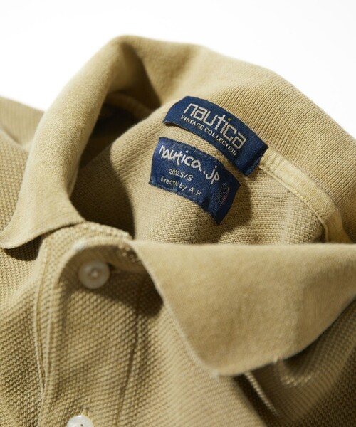 NAUTICA(ノーティカ)の「NAUTICA/ノーティカ Pigment Dyed “TOO HEAVY” S/S Polo Shirt(ポロシャツ・メンズ・ベージュ/ネイビー/チャコールグレー・X-LARGE/XX-LARGE/MEDIUM/LARGE)」の17枚目の写真