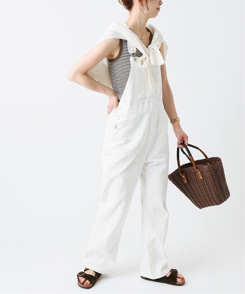 B.C STOCK（ベーセーストック）の「【Miller／ミラー】 パネルリブ タンクトップ（Tシャツ/カットソー・レディース・ホワイト/ブラック/ネイビー/ブラウン/ブルー/ブラック系その他・FREE）」の16枚目の写真