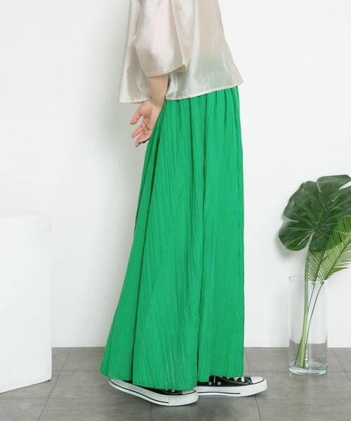 セール】シアーボリュームフレアスカート（スカート）｜KBF