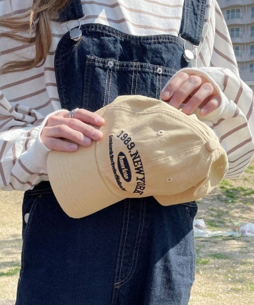 PairPair（ペアペア）の「ロゴキャップ（キャップ・レディース・オフホワイト/ライトベージュ/グリーン・フリー）」の10枚目の写真