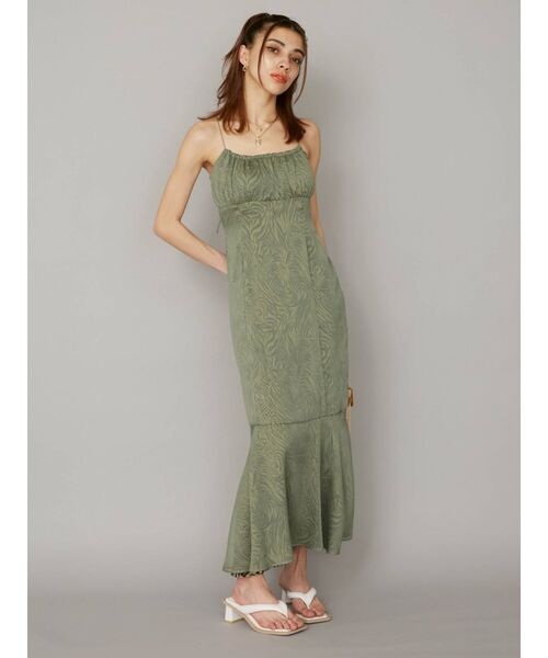 EVRIS（エヴリス）の「クッショントングサンダル（サンダル・レディース・ホワイト/ブラック/グリーン・MEDIUM/LARGE）」の8枚目の写真