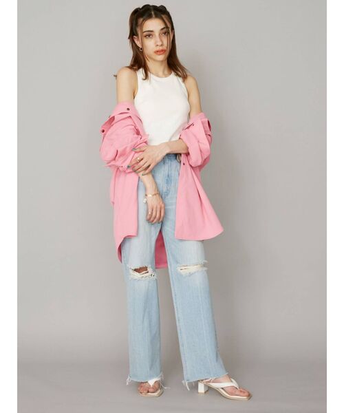 EVRIS（エヴリス）の「クッショントングサンダル（サンダル・レディース・ホワイト/ブラック/グリーン・MEDIUM/LARGE）」の11枚目の写真