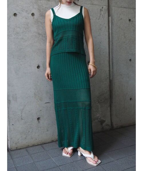 EVRIS（エヴリス）の「クッショントングサンダル（サンダル・レディース・ホワイト/ブラック/グリーン・MEDIUM/LARGE）」の16枚目の写真